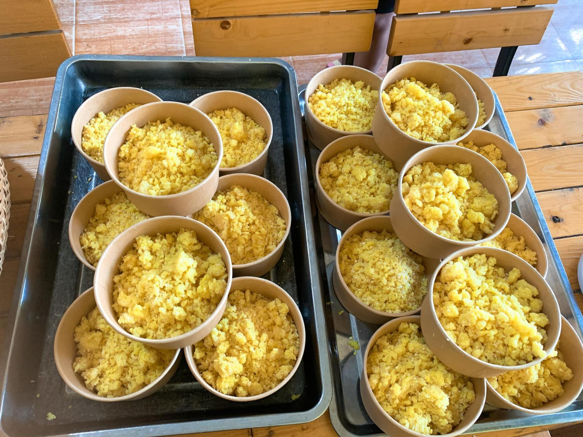 Tô giấy nâu 900ml đựng bánh canh