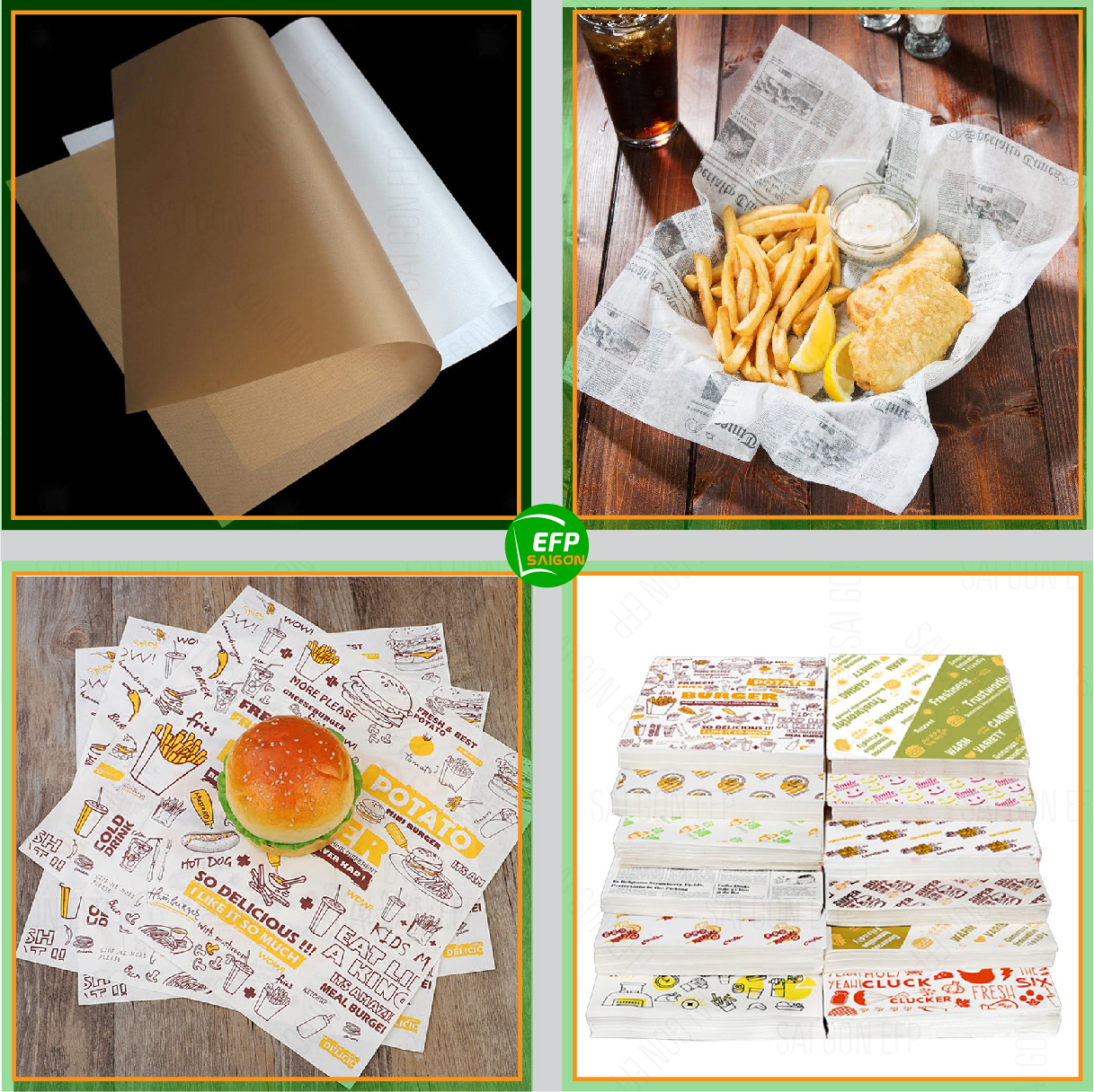 GIẤY GÓI THỰC PHẨM