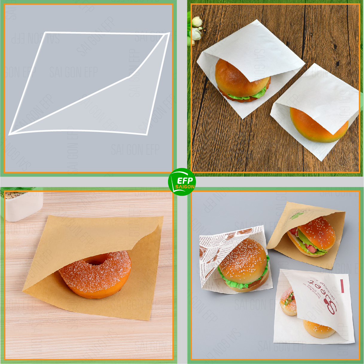 TÚI GIẤY TAM GIÁC