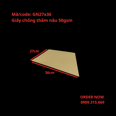 GIẤY GÓI THỰC PHẨM CHỐNG THẤM DẦU GREASEPROOF