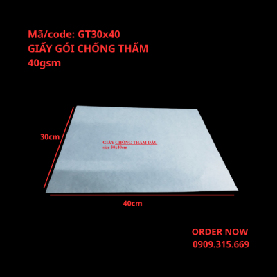 giấy gói bánh hamburger chồng thấm dầu big size