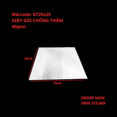 Giấy lót hộp gà nướng chống thấm dầu, mỡ