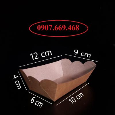 Khay giấy đựng bánh ngọt