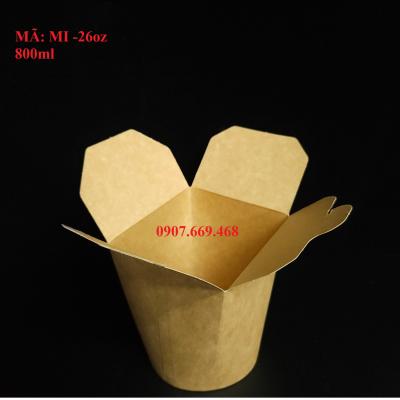 Hộp giấy đựng cơm chiên dương châu 800ml