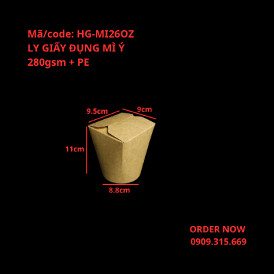 Hộp giấy đựng cơm chiên dương châu 800ml