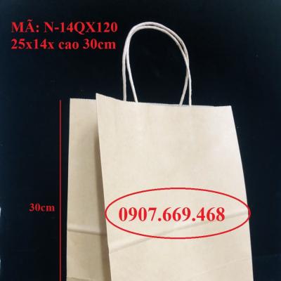 Túi giấy đựng hộp thực phẩm take away