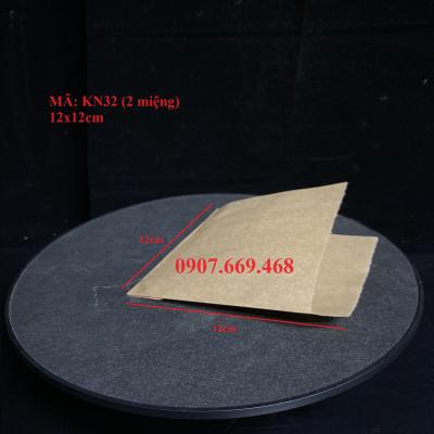 Túi giấy 2 miệng đựng xôi chiên