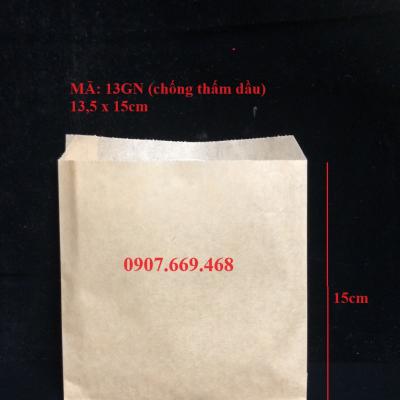 Túi giấy chống thấm đựng hotdog, bánh cá